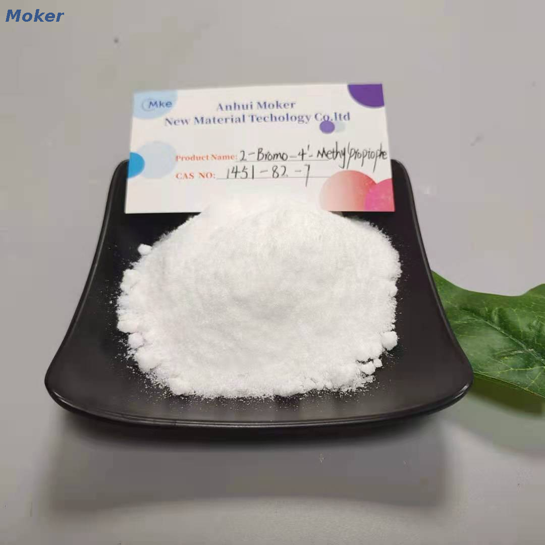 China Manufacturer CAS 1451-82-7 White Crystalline Powder 2-Bromo-4-Methylpropiophenone with High Purity